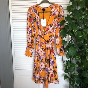 Who What Wear floral dress, size M